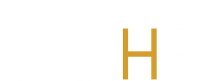 Logo of 'House Of COHR' in white and gold on a black background